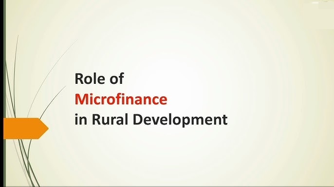 Impact of Microfinance Software on Rural Development