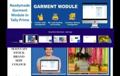 The Role of the Garments Module in Tally Prime for Small Businesses